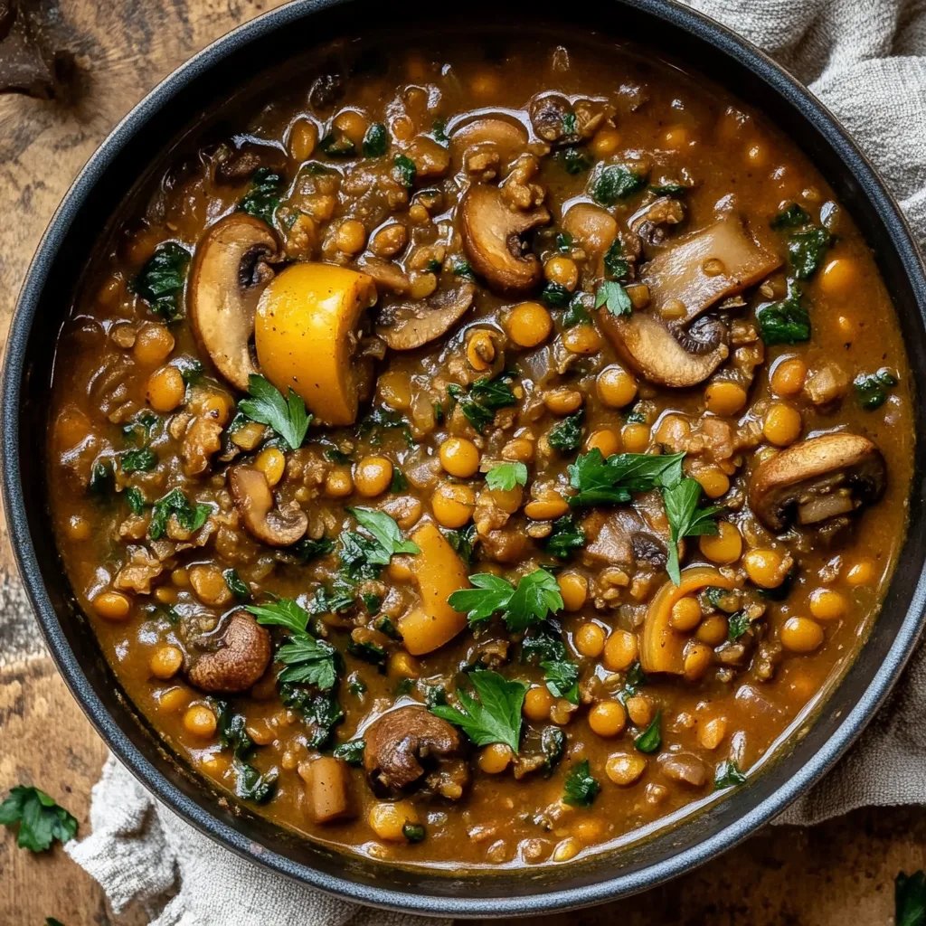 Vegan Lentil Mushroom Stew: An Incredible Ultimate Recipe to Try