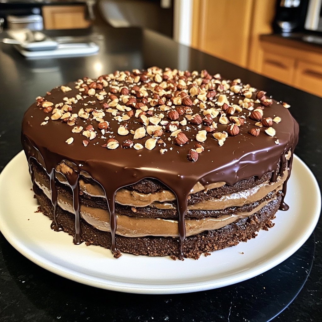 Capricorn Mocha Hazelnut Torte