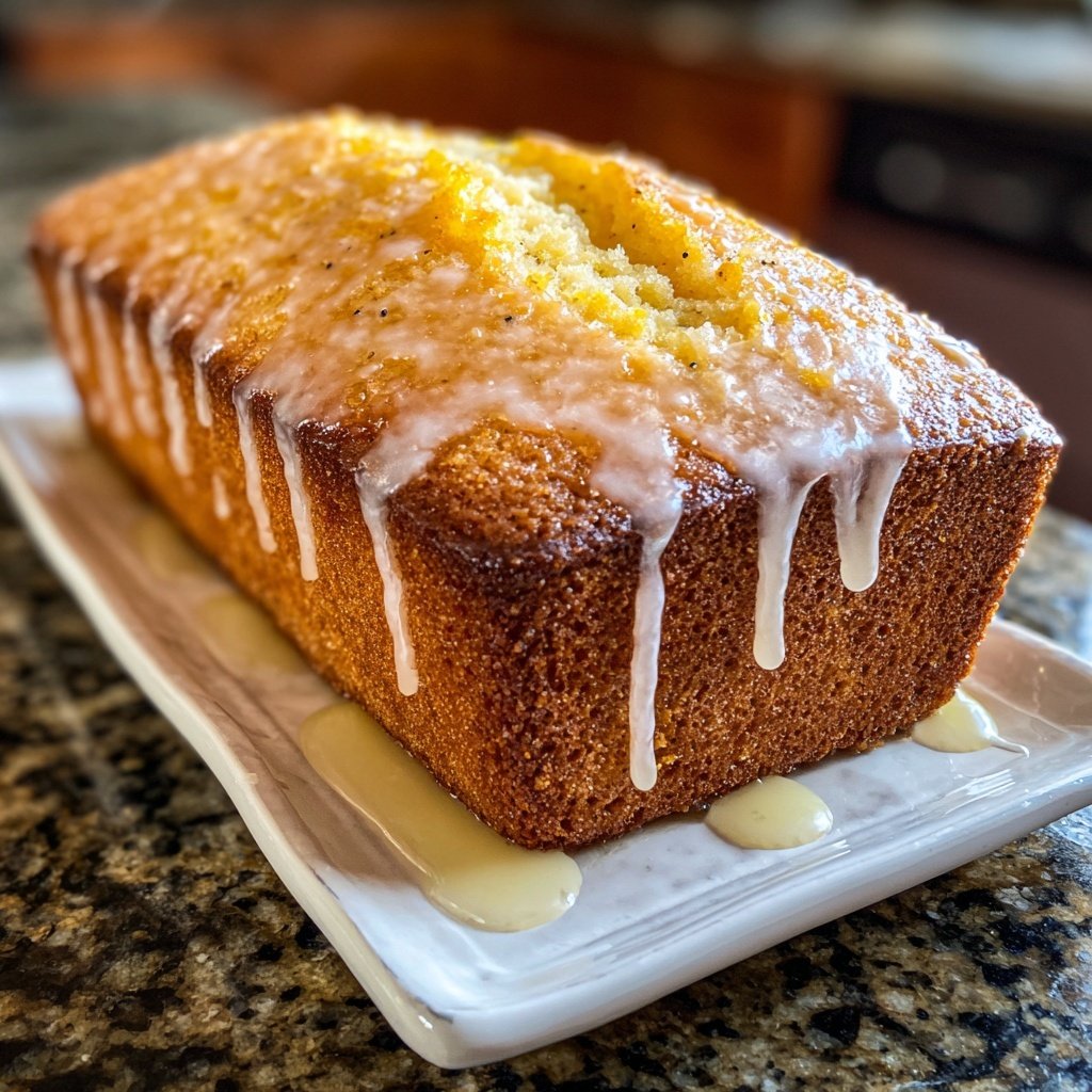 Luscious Vanilla Bean Pound Cake