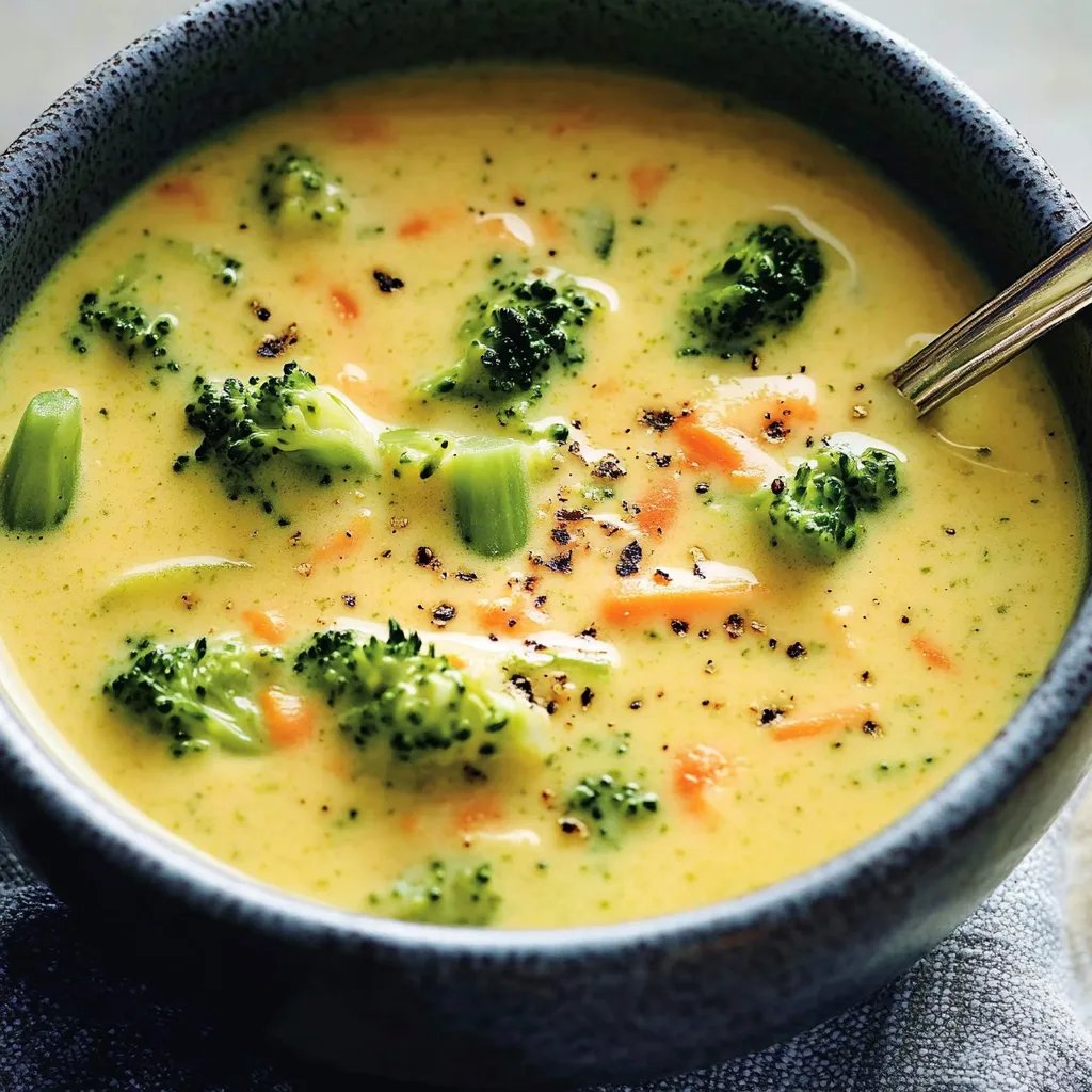 Broccoli Cheddar Soup