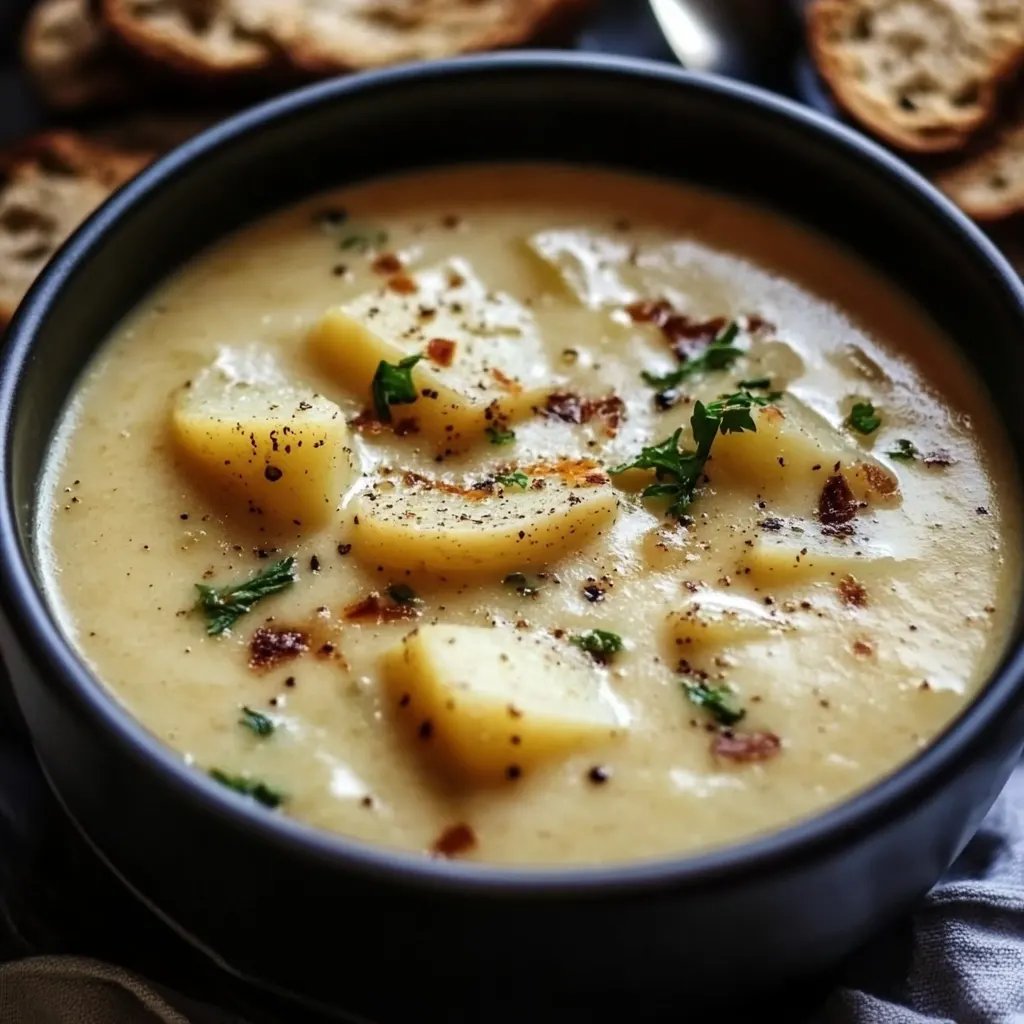 Cheddar Garlic Herb Potato Soup: An Amazing Ultimate Recipe