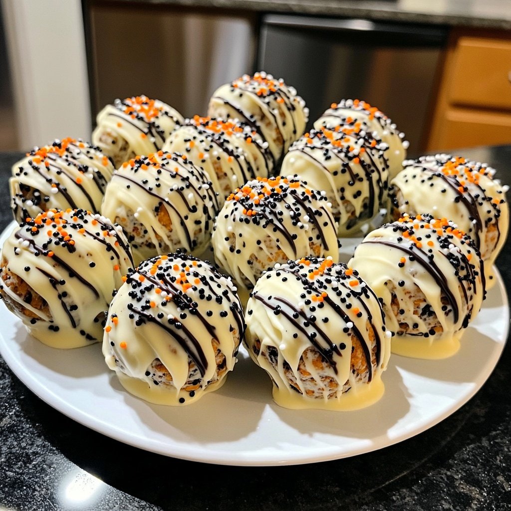 The Best Pumpkin Oreo Balls