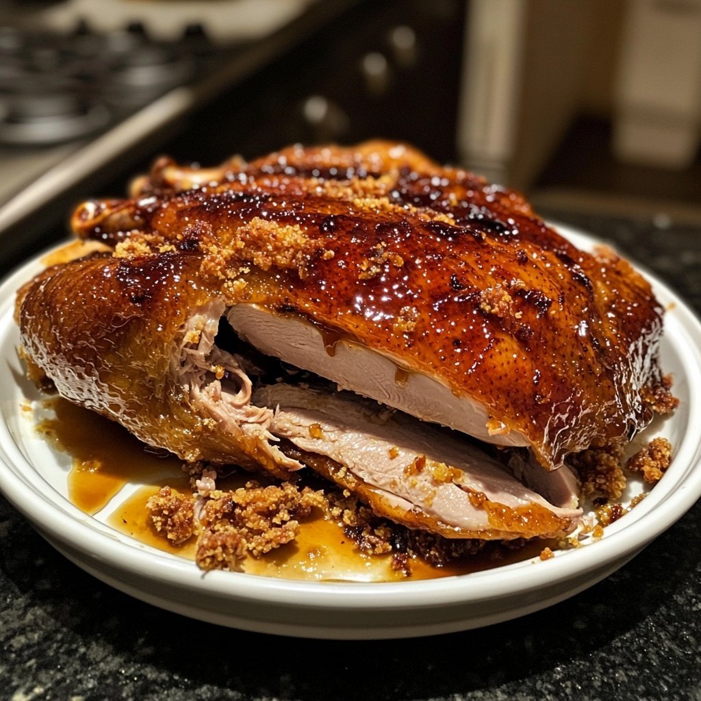 Roast Duck Honey Balsamic Glaze