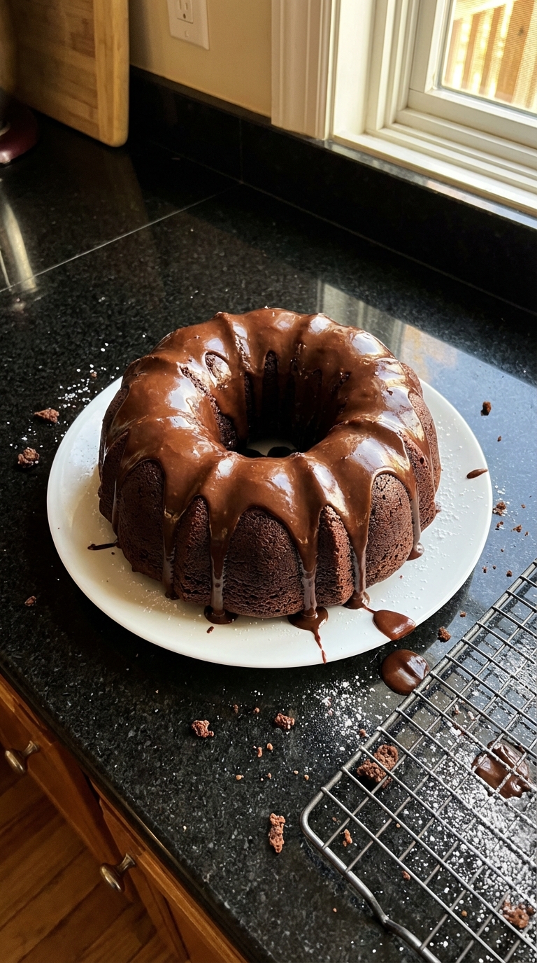 Moist Chocolate Bundt Cake