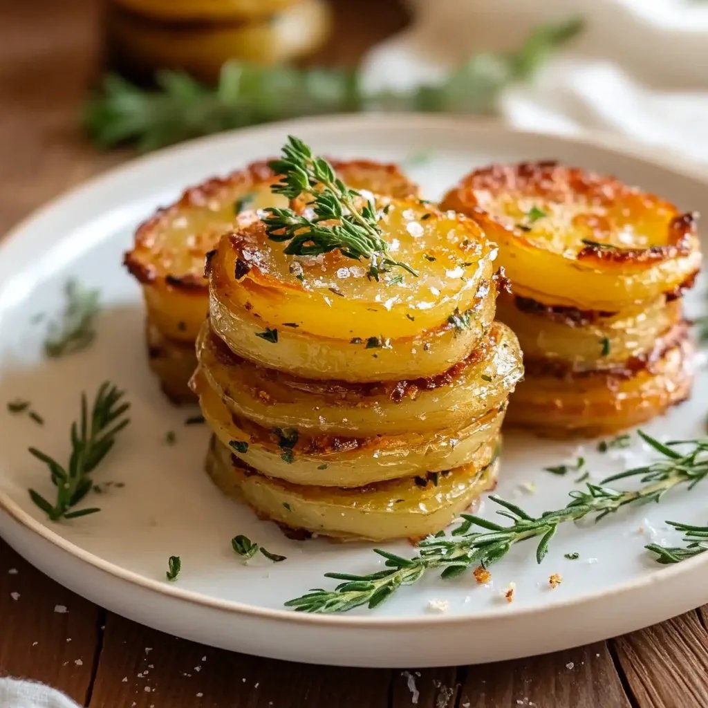 Crispy Potato Stacks