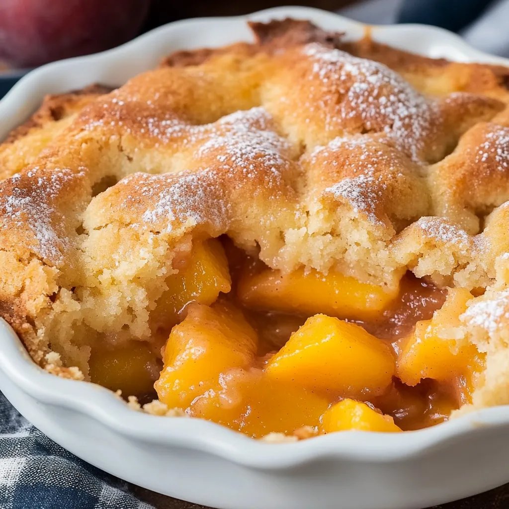 Easy Homemade Peach Cobbler: An Amazing Ultimate Recipe