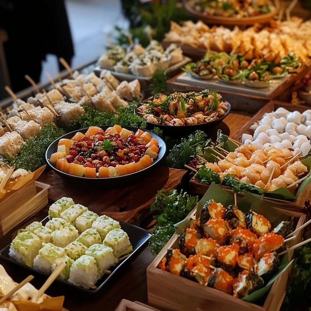 Creative Party Food Table Decor Ideas