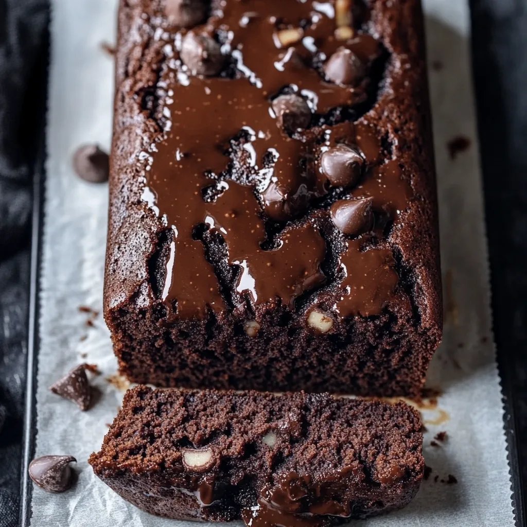 Double Chocolate Banana Bread