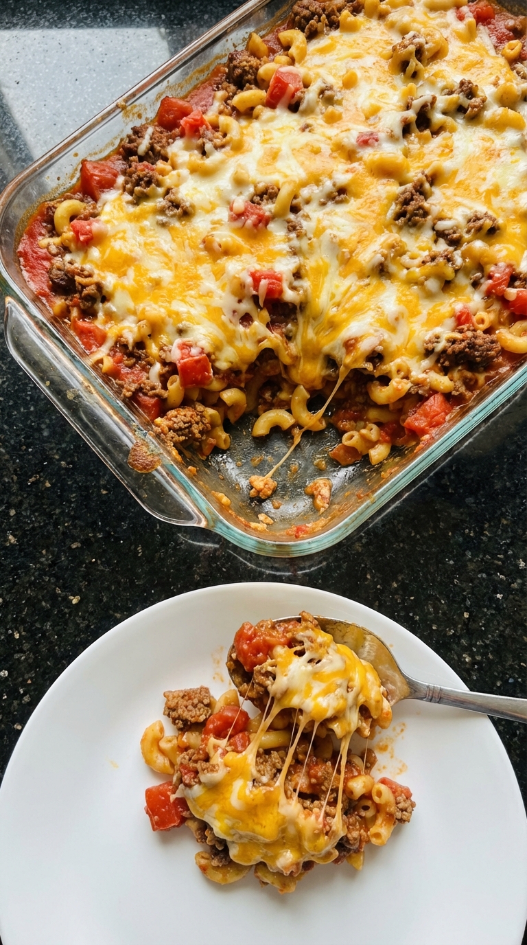 Mouthwatering Taco Pasta Casserole