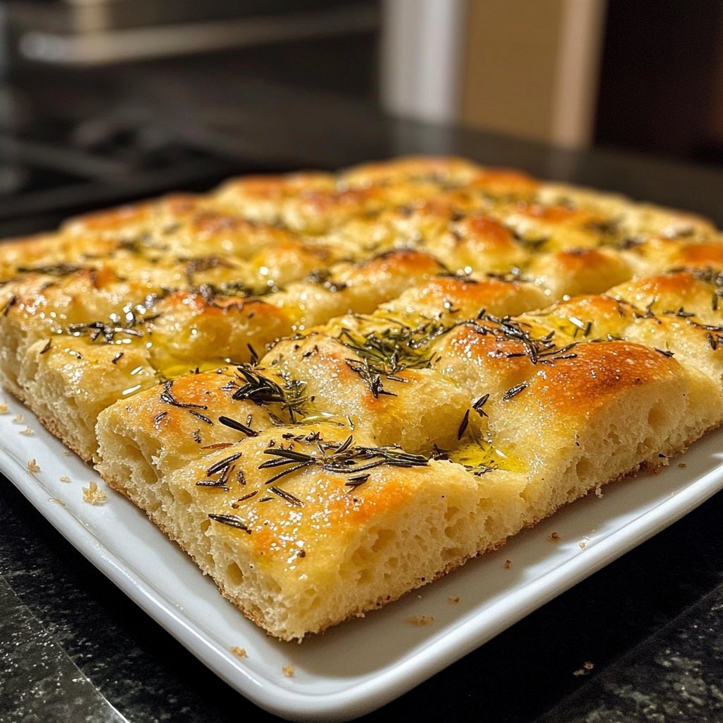 Focaccia Rosemary Bread