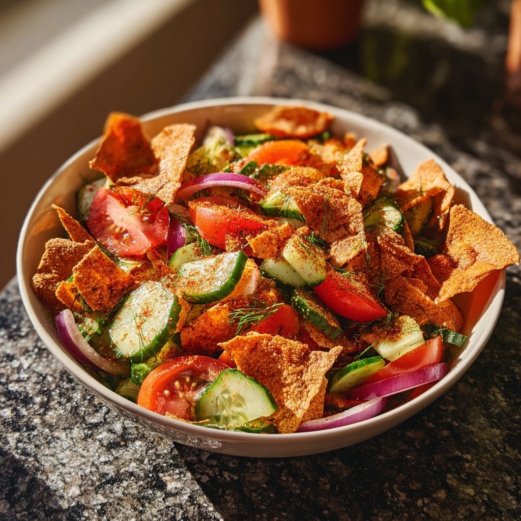 Fattoush Salad with Sumac