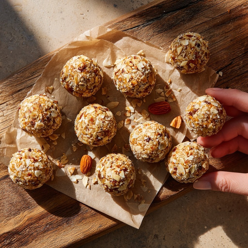 Nutty Vanilla Energy Bites