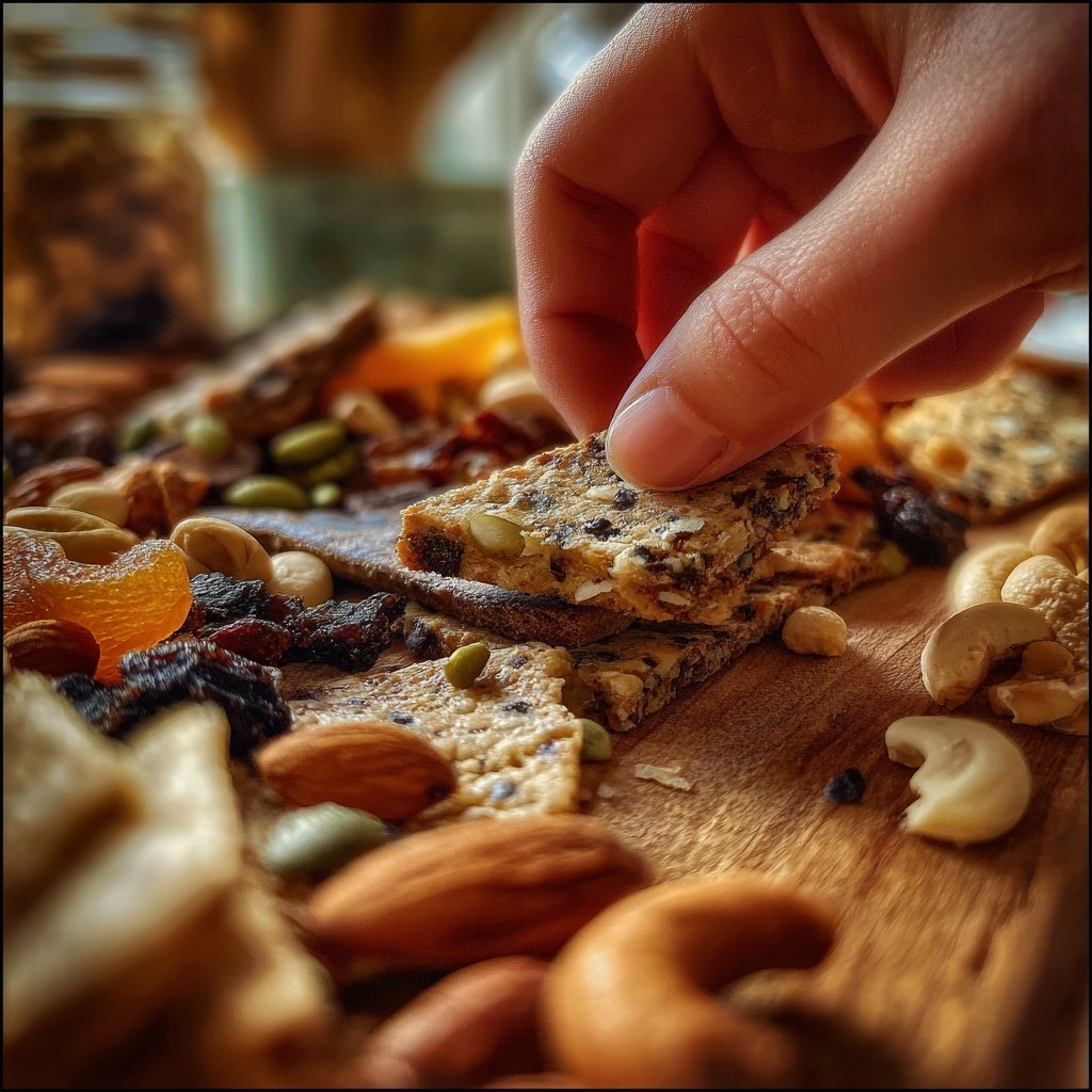 Holiday Charcuterie with Nuts and Dried