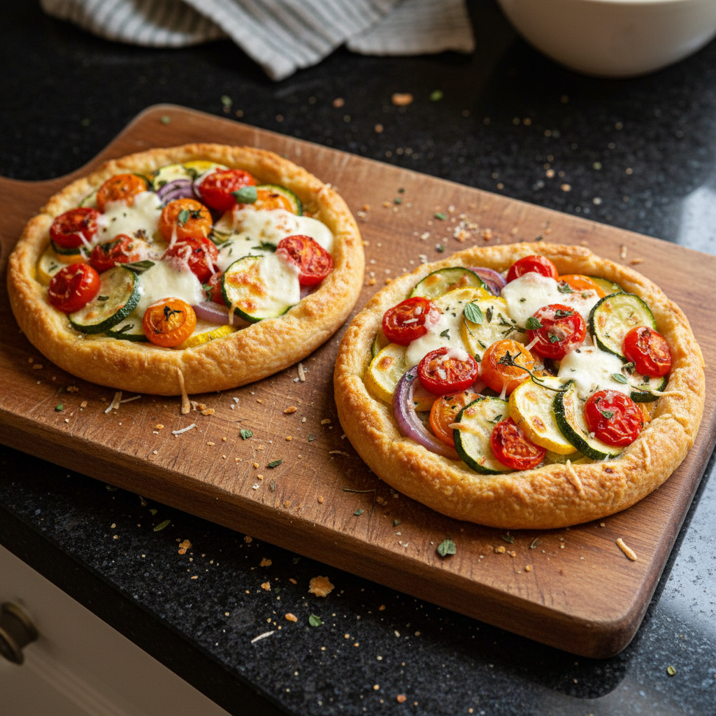 Savory Roasted Vegetable Tarts