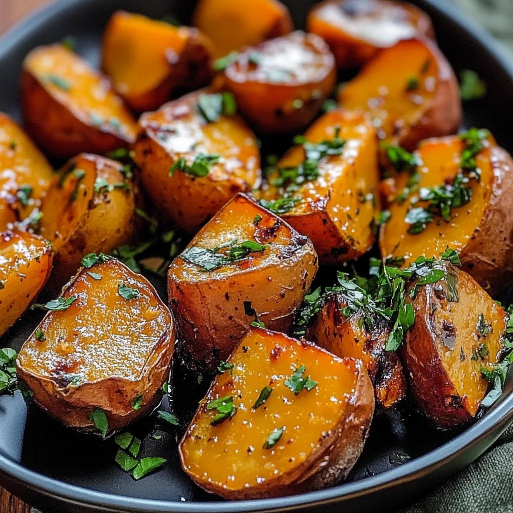 Garlic Butter Roasted Sweet Potatoes: An Incredible Ultimate Recipe That Will Amaze You
