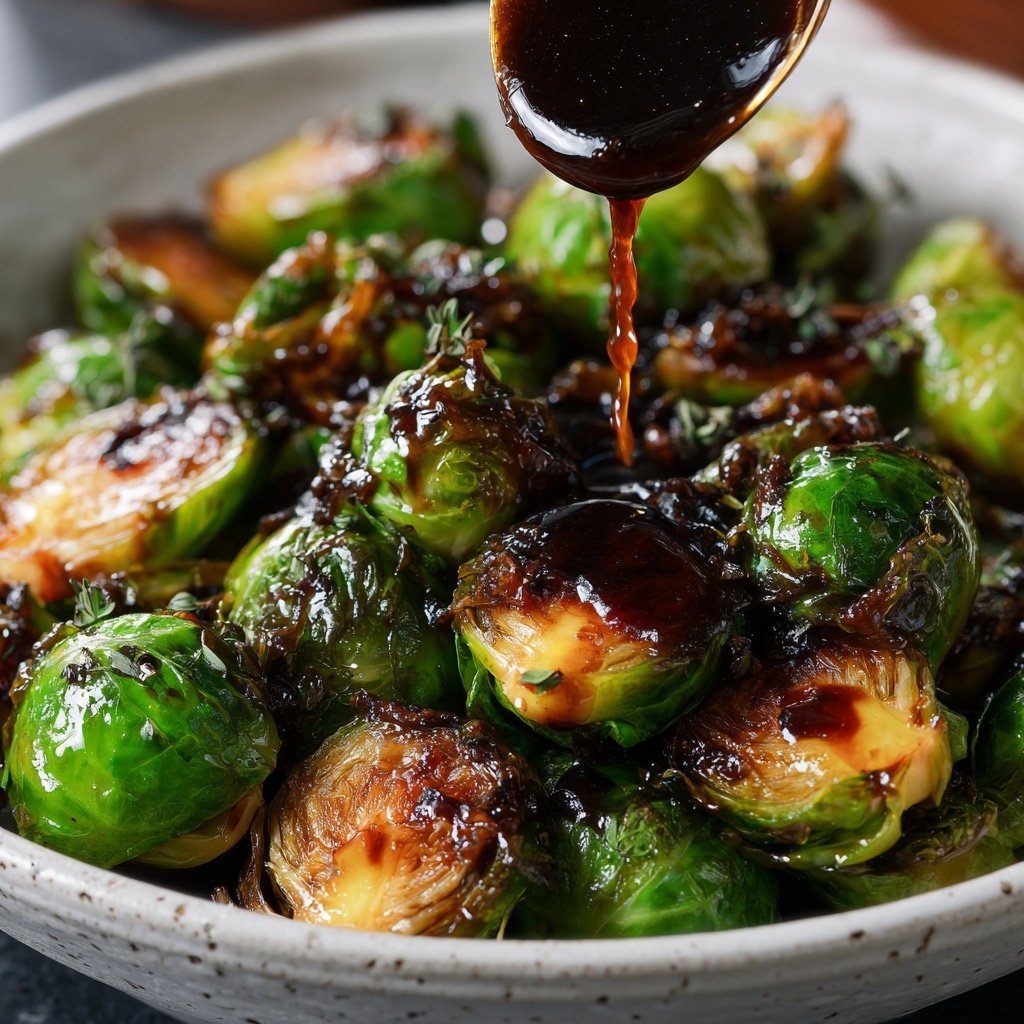 Sweet and Tangy Balsamic Glaze for Brussels Sprouts​