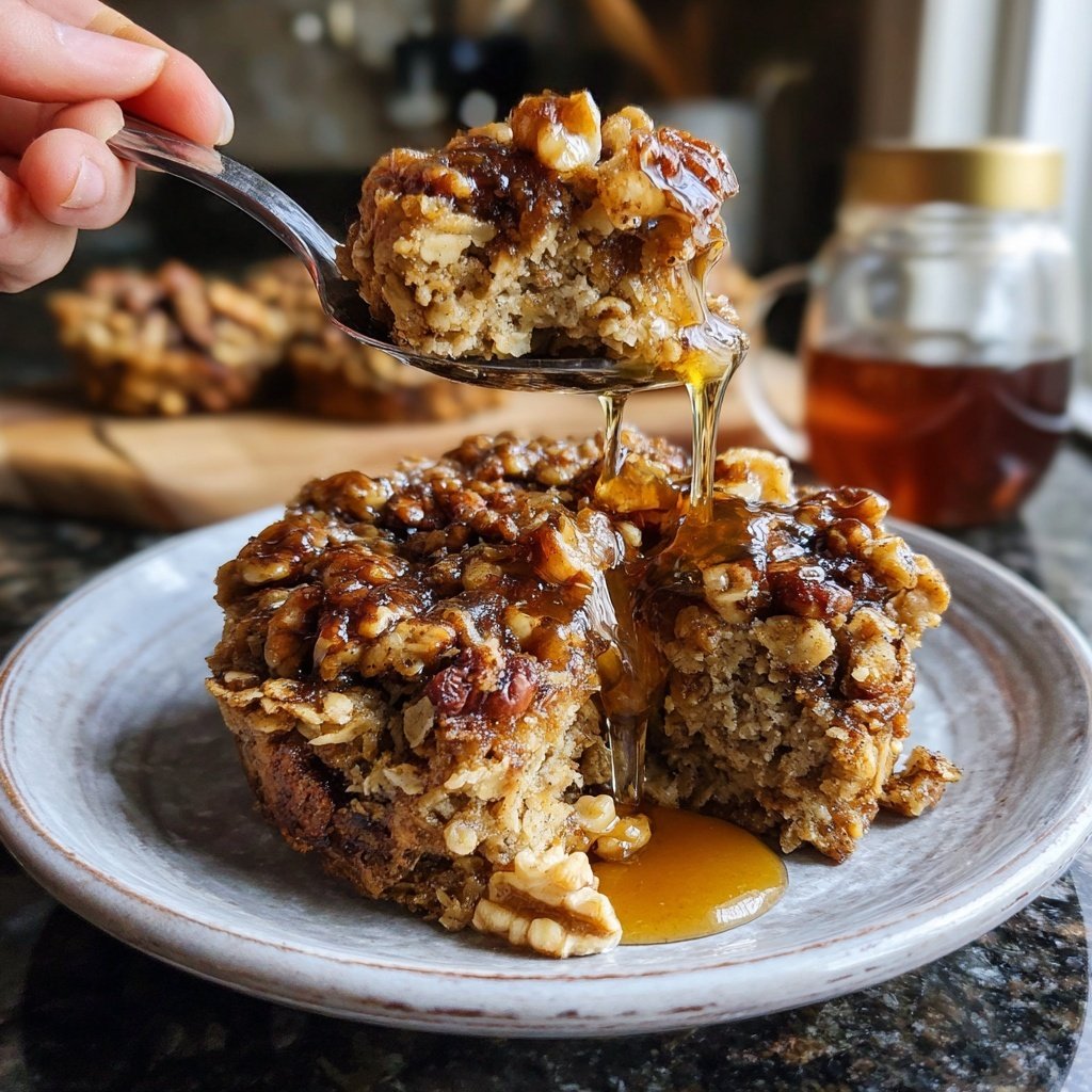 Maple Walnut Baked Oatmeal