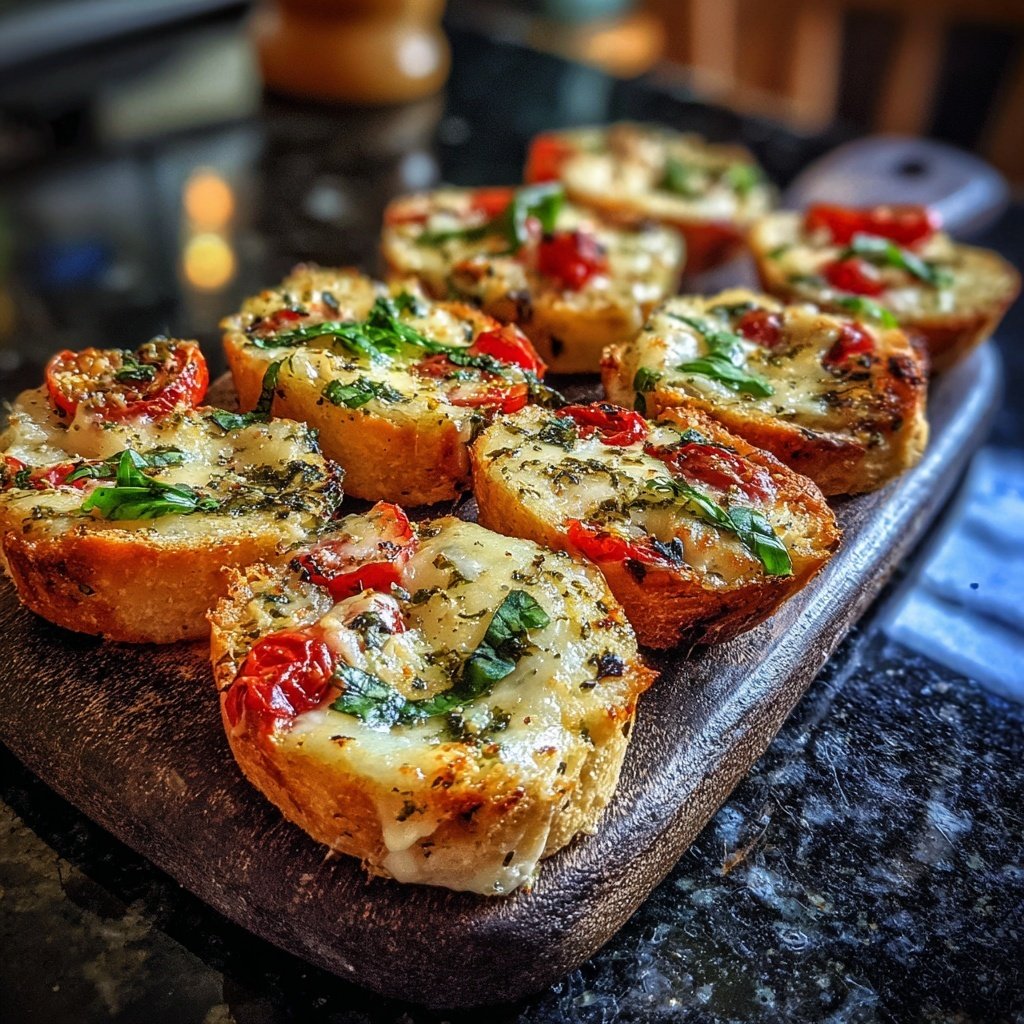 Herbed Tomato and Mozzarella Bites