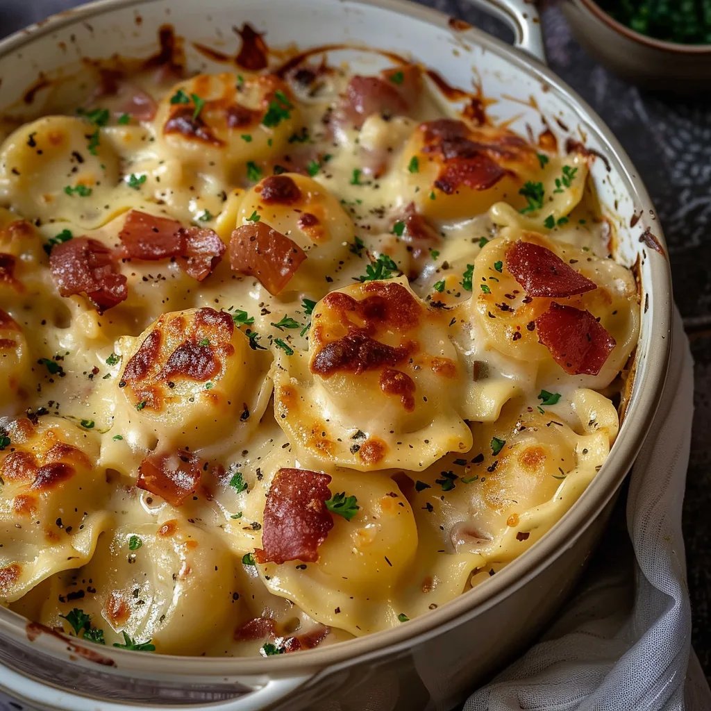 Crockpot Pierogi Casserole