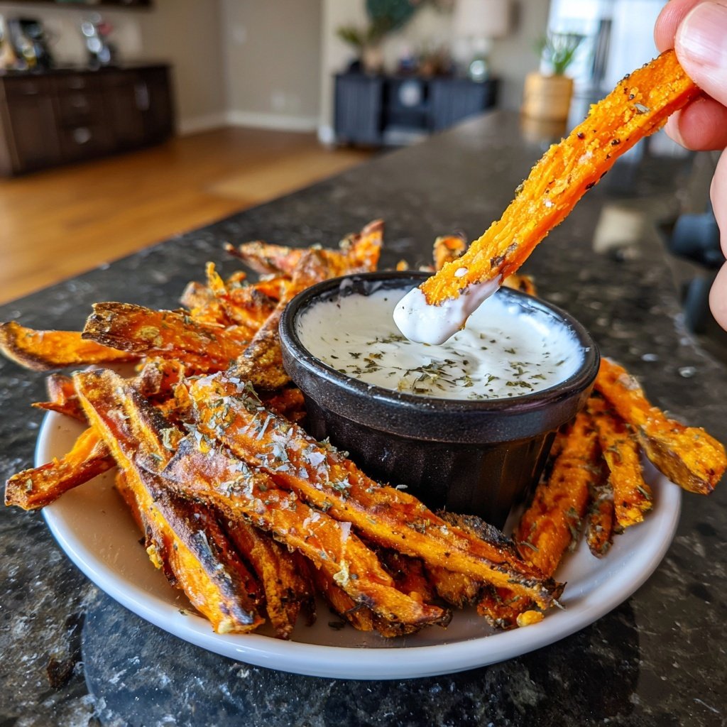 Sweet Potato Fries with Aioli