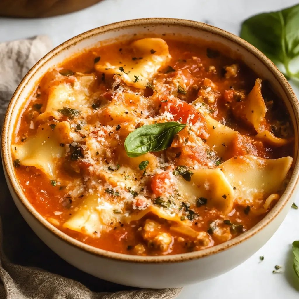 Easy Creamy Lasagna Soup: An Incredible Ultimate Recipe