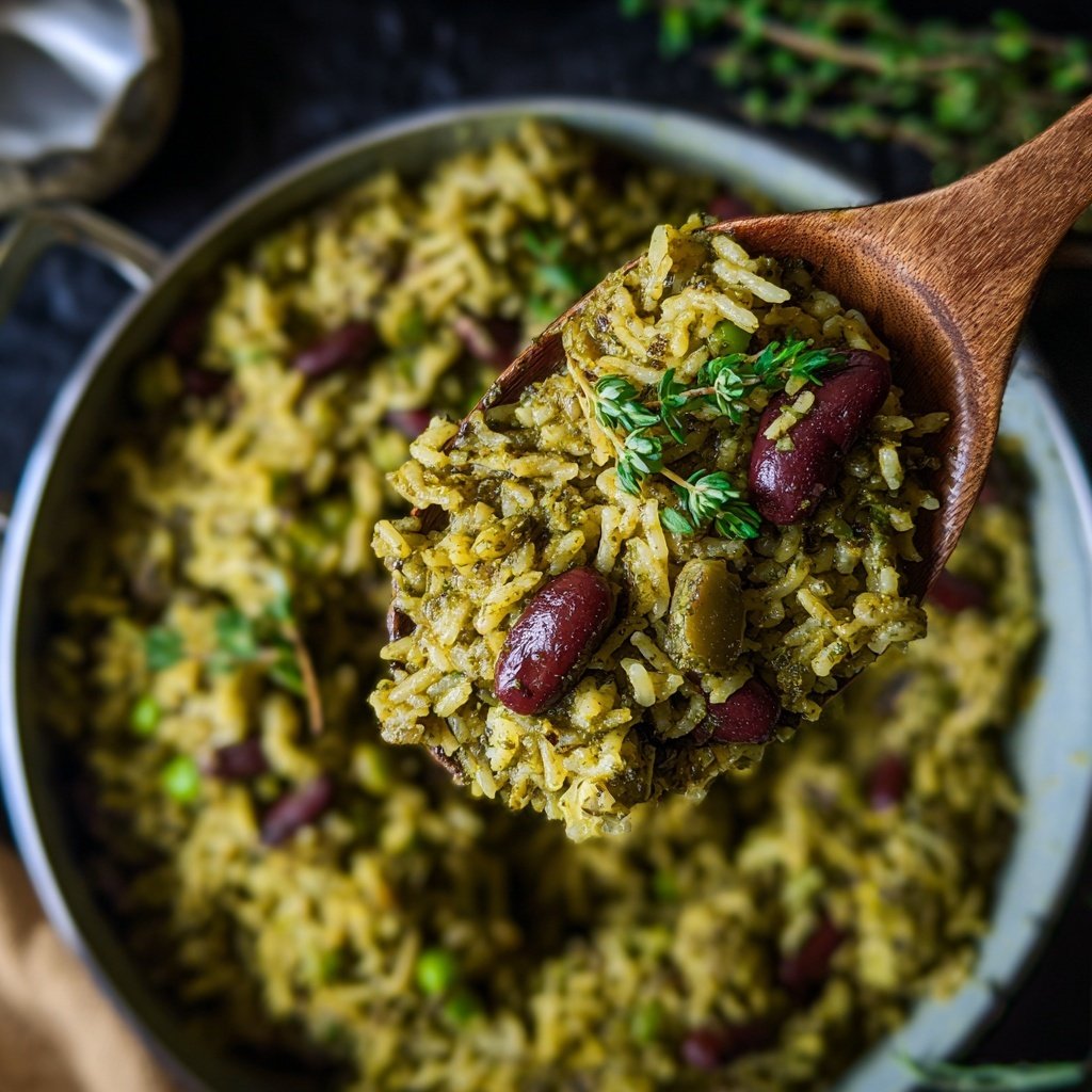 Vegan Jamaican Rice and Peas
