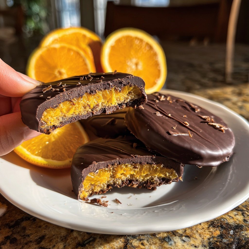 Chocolate Dipped Citrus Slices