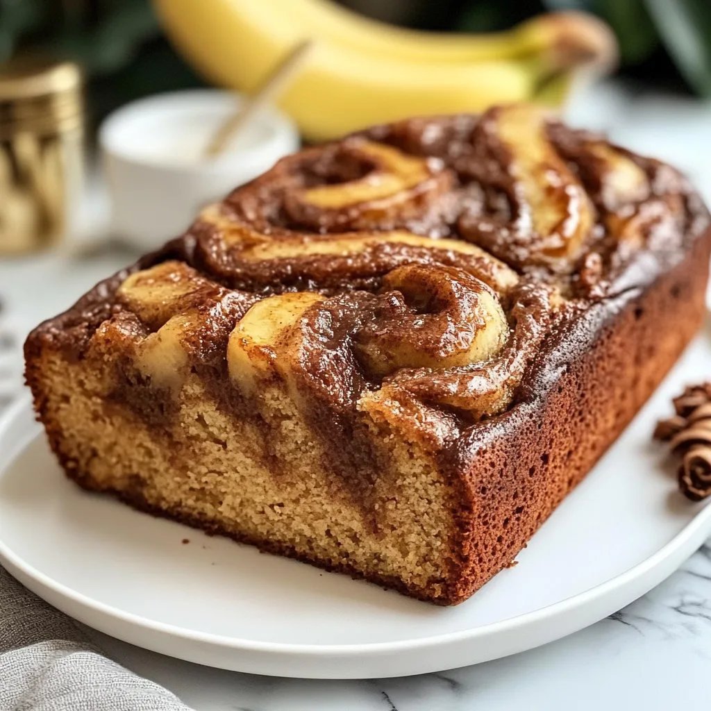 Cinnamon Swirl Banana Bread