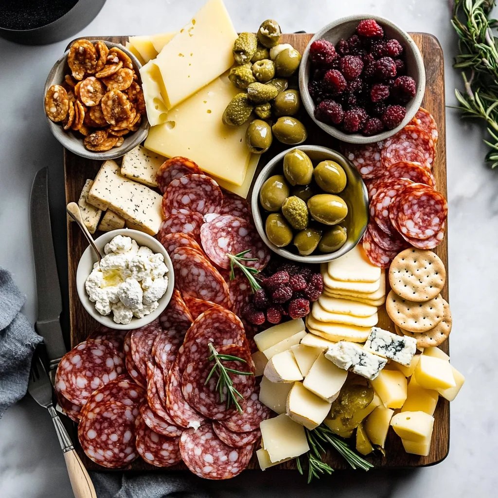 Simple Cheese Board