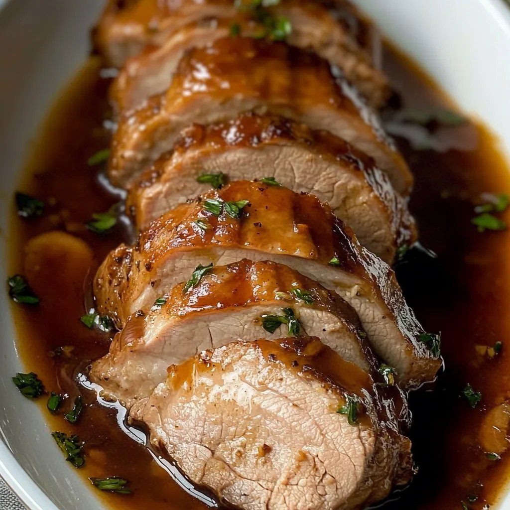 Slow Cooker Pork Tenderloin