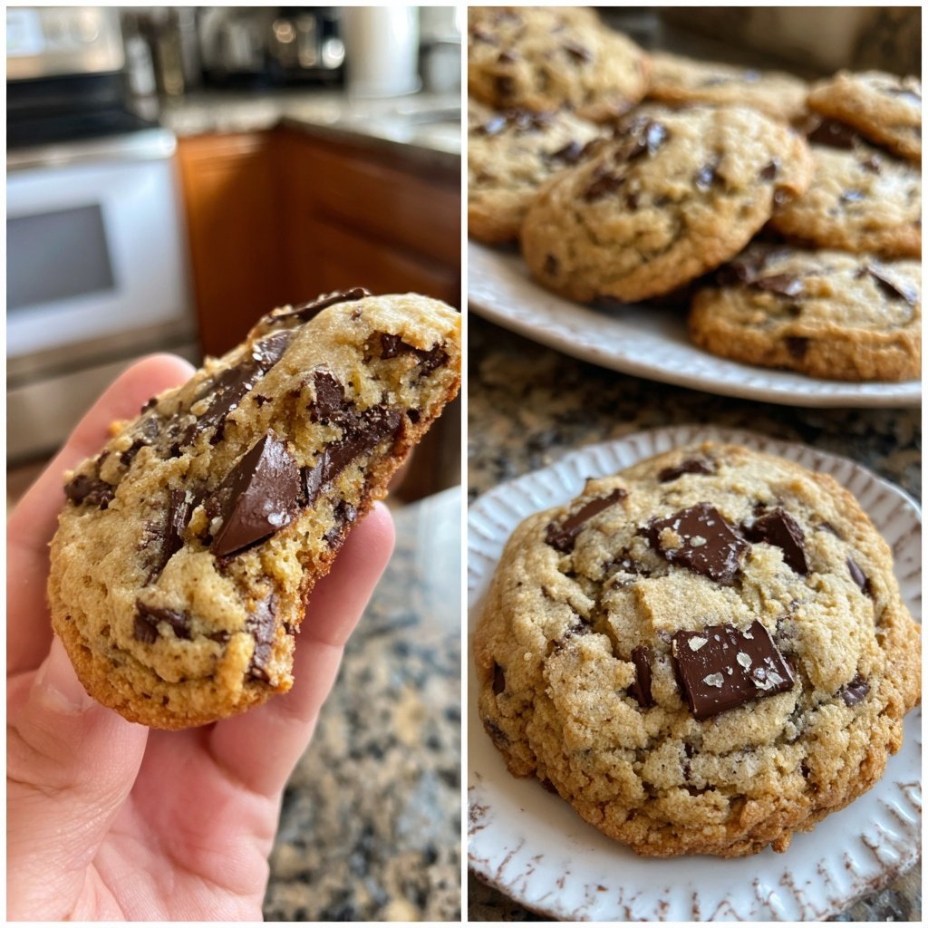 Thick & Chewy Chocolate Chip Cookies