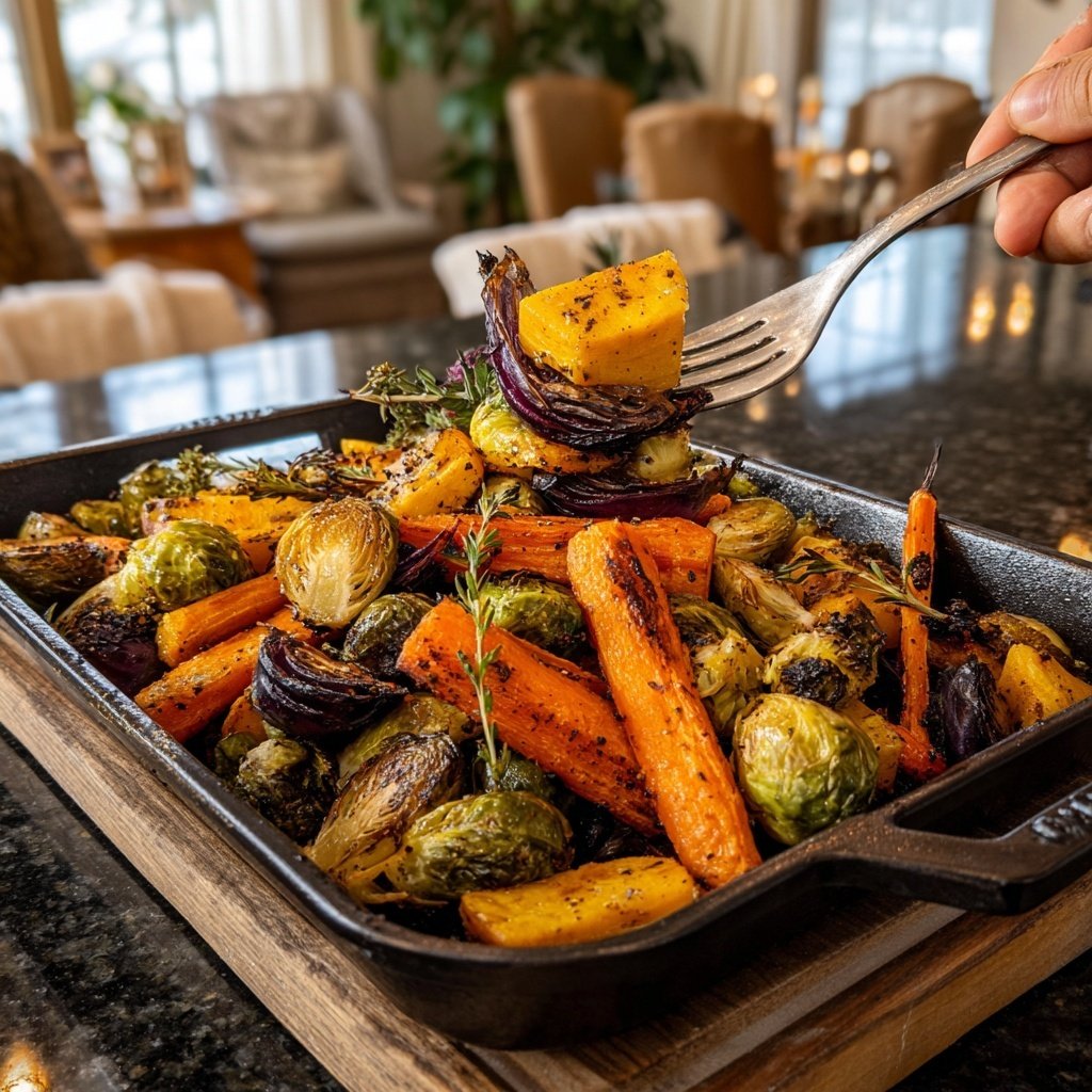 One-Pan Winter Veggie Roast
