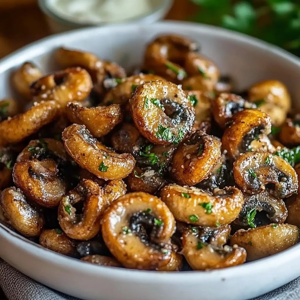 Air Fryer Ranch Mushrooms: An Incredible Ultimate Recipe for 6 Servings