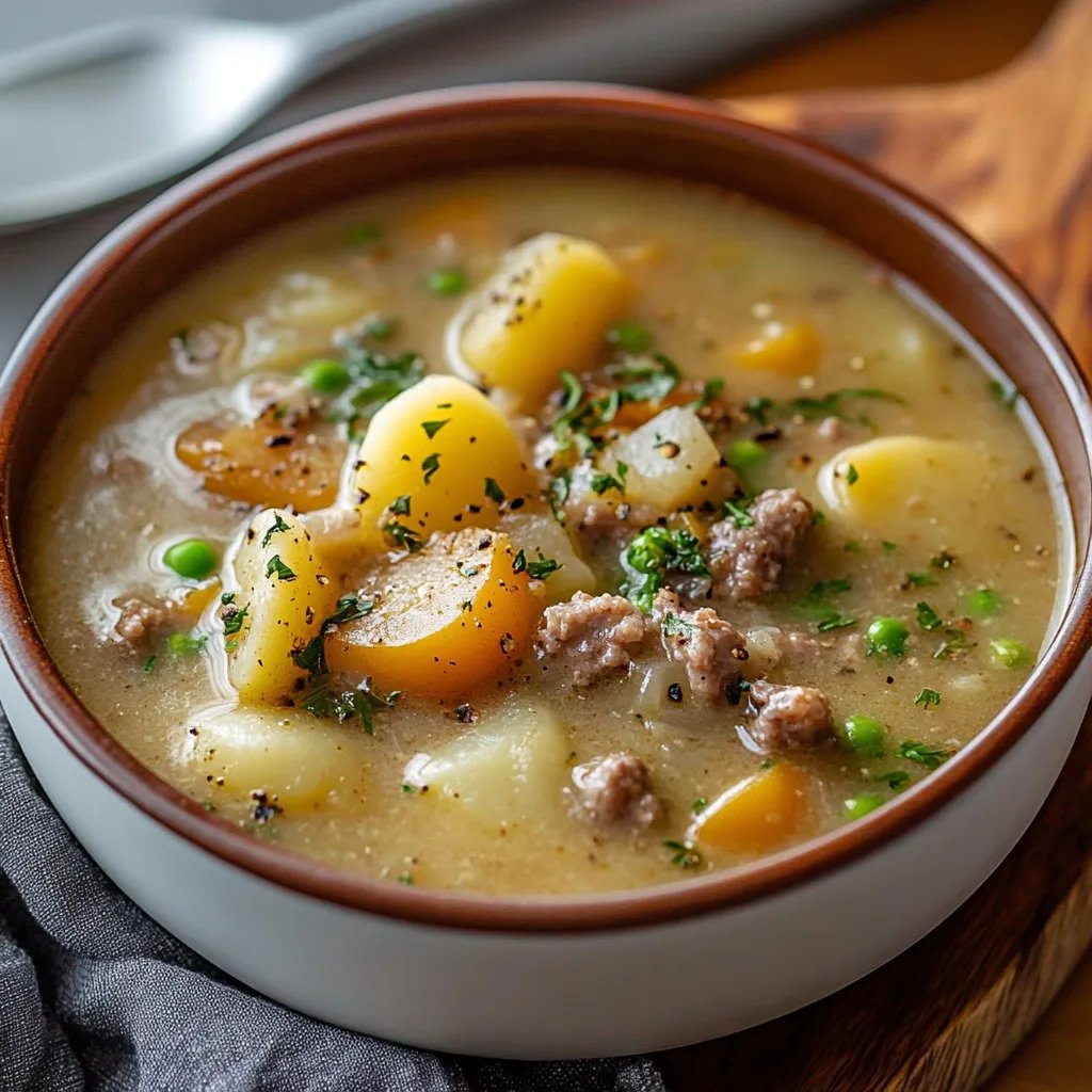 Creamy Potato Hamburger Soup: An Incredible Ultimate Recipe