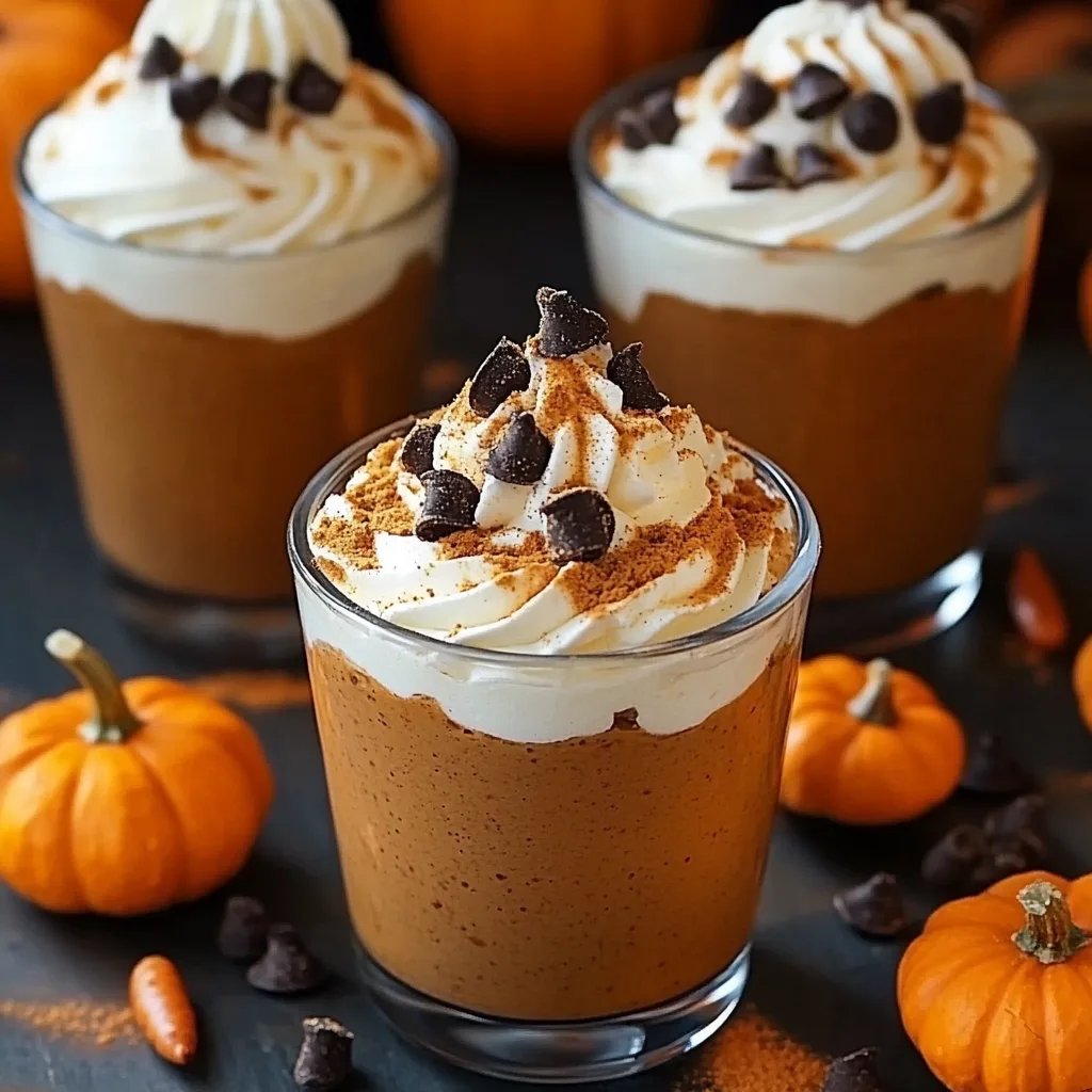 Pumpkin Patch Dirt Cups