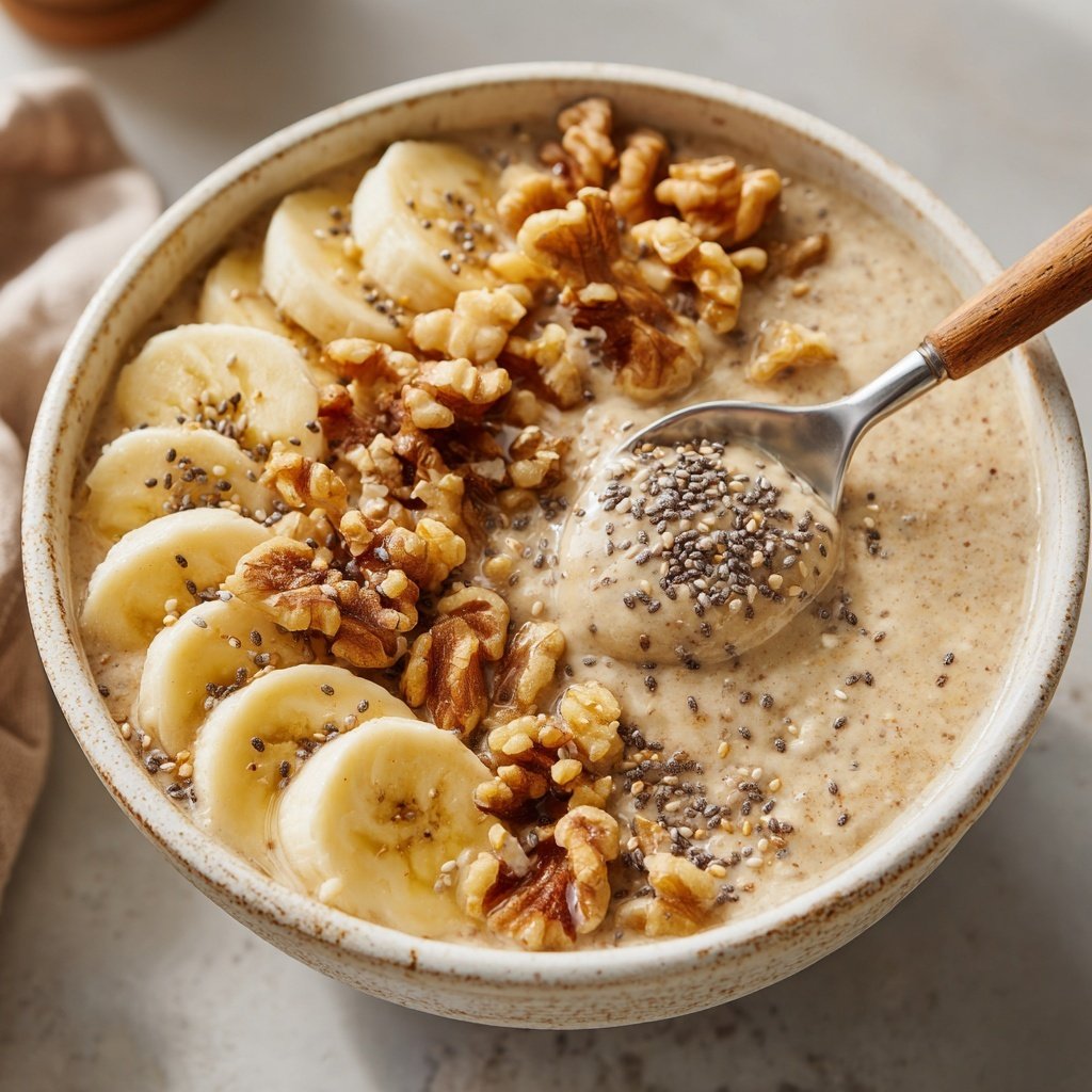 Banana Nut Smoothie Bowl