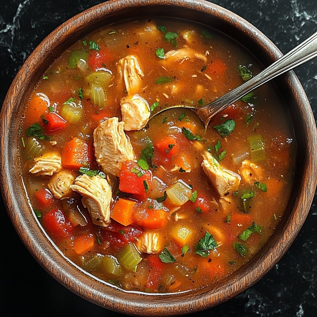 Spicy Chicken Soup