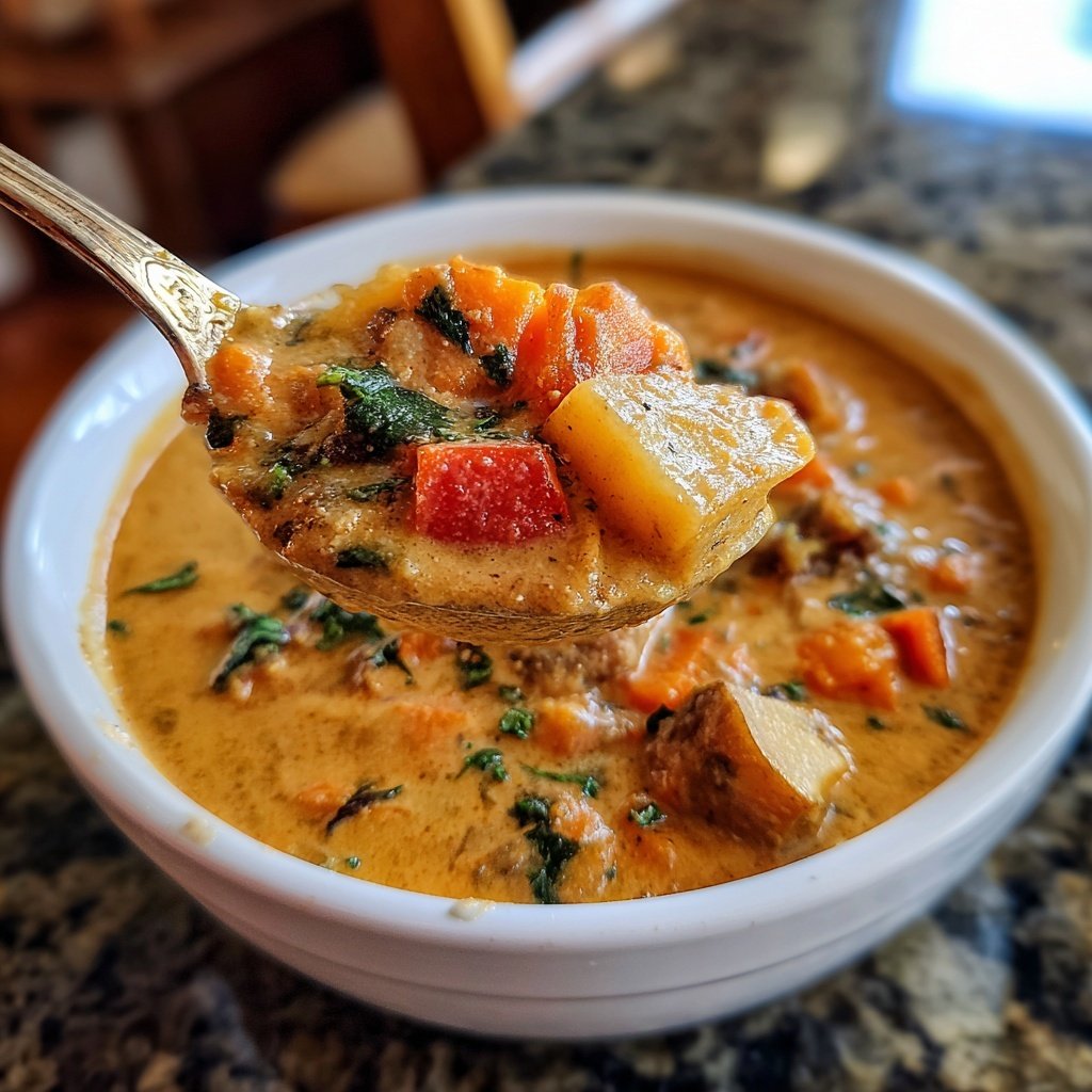 Hearty Jamaican Peanut Soup